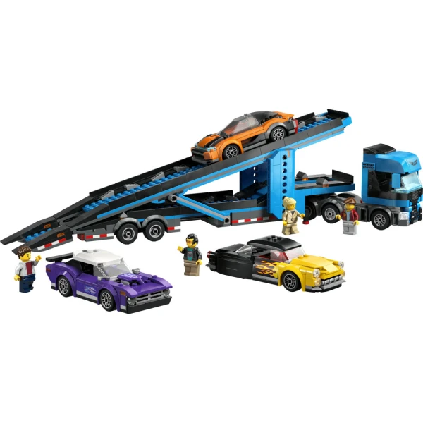 LEGO® CITY CAR TRANSPORTER TRUCK WITH SPORTS CARS