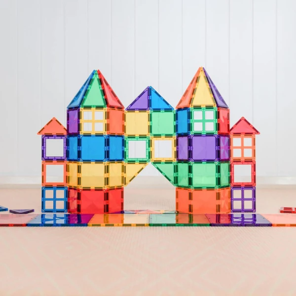 CONNETIX MAGNETIC TILES RAINBOW STARTER PACK 60 pcs