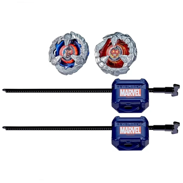BEYBLADE X MARVEL COLLAB MULTIPACK CAPTAIN AMERICA & RED HULK