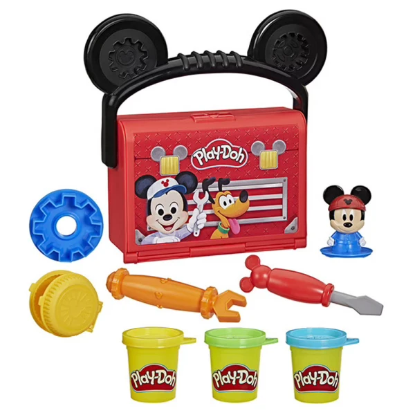 PLAY-DOH DISNEY JUNIOR ON THE GO PLAYSET GARAGE