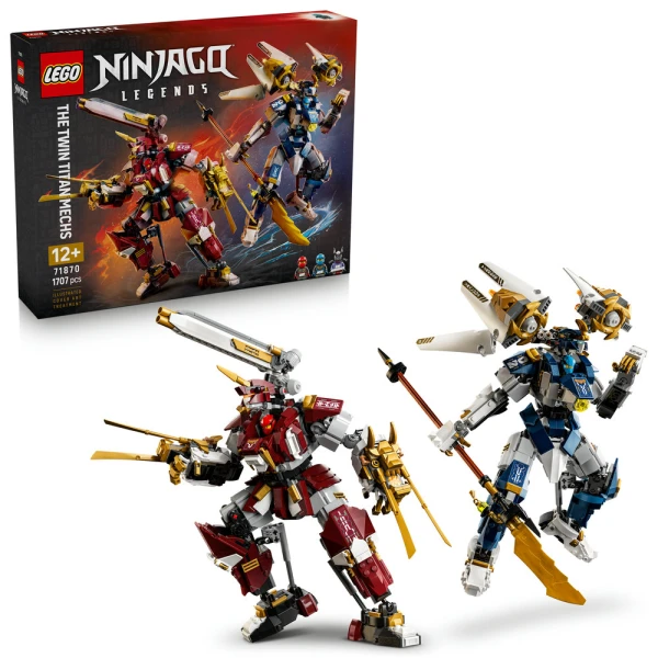 LEGO® NINJAGO® THE TWIN TITAN MECHS