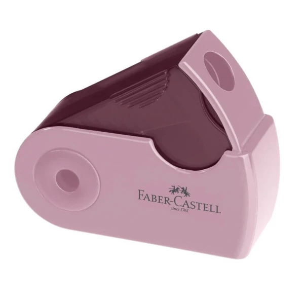 FABER-CASTELL ΜΟΝΗ ΞΥΣΤΡΑ MINI SLEEVE (SKY BLUE-ΜΑΥΡΟ-ΡΟΖ) - 3 ΧΡΩΜΑΤΑ