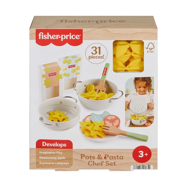 FISHER PRICE ΞΥΛΙΝΟ ΣΕΤ ΖΥΜΑΡΙΚΩΝ
