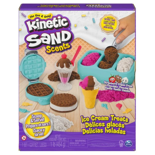 KNS KINETIC SAND SCENTED ICE CREAM TREATS