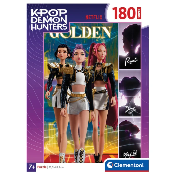 CLEMENTONI PUZZLE SUPER COLOR K=POP DEMON HUNTERS 180 pcs