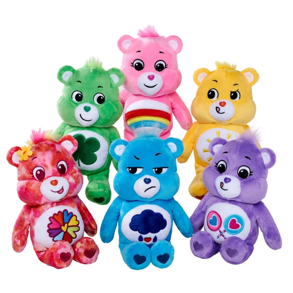 CARE BEARS PLUSH BEAR 23 cm - 6 DESIGNS