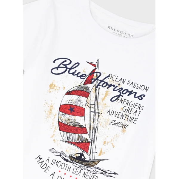 ENERGIERS BLOUSE BOY ΒΕΒΕ WHITE