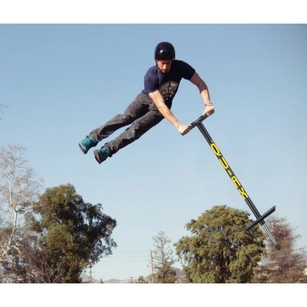 QU-AX POGO-STICK ΜΑΥΡΟ 50-80KG