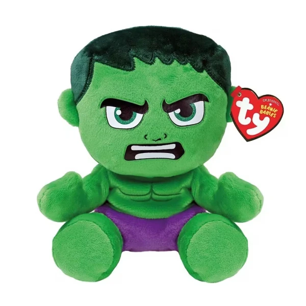 TY BEANIE BABIES ΧΝΟΥΔΩΤΟ 15 εκ. HULK