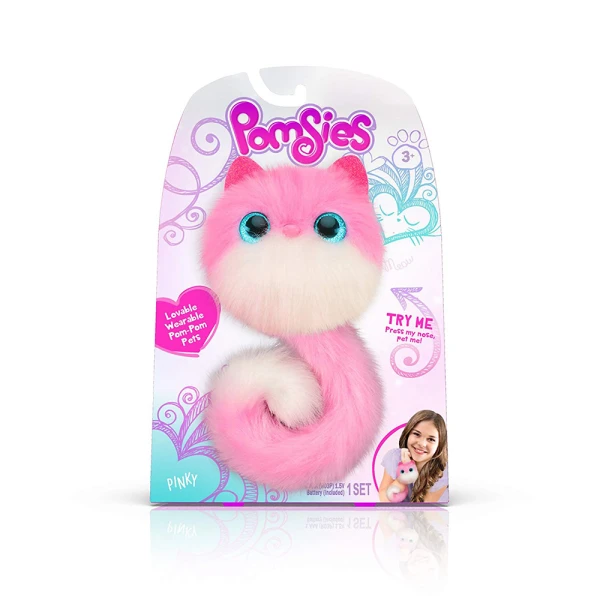PLUSH ANIMALS POMSIES - 7 DESIGNS