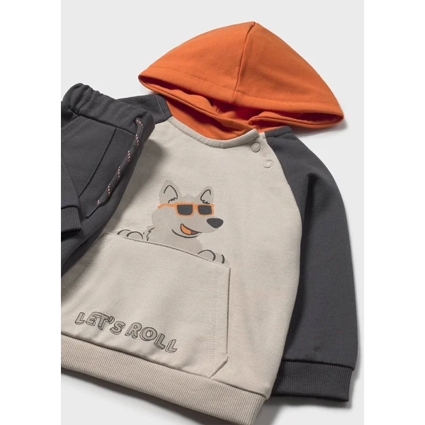 MAYORAL TRACKSUIT COORDINATED  2 TROUSERS PUMPKIN 