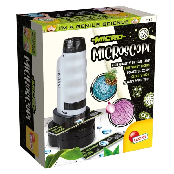 LISCIANI I\'M A GENIUS SCIENCE MICRO ΜΙΚΡΟΣΚΟΠΙΟ