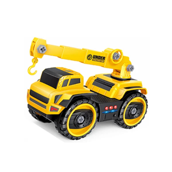 CRANE TRUCK WITH LIGHTS AND SOUNDS