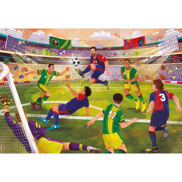 PUZZLE 70 pcs FOOTBALL MASTERS