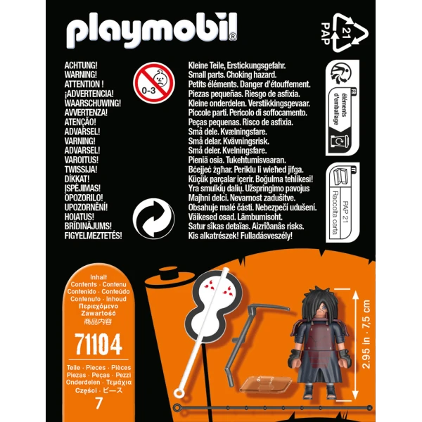 PLAYMOBIL NARUTO SHIPPUDEN FIGURE MADARA