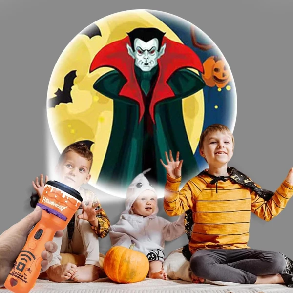 ΠΡΟΤΖΕΚΤΟΡΑΣ ΕΙΚΟΝΩΝ HALLOWEEN ΜΕ ΦΩΤΑ ΚΑΙ ΗΧΟΥΣ