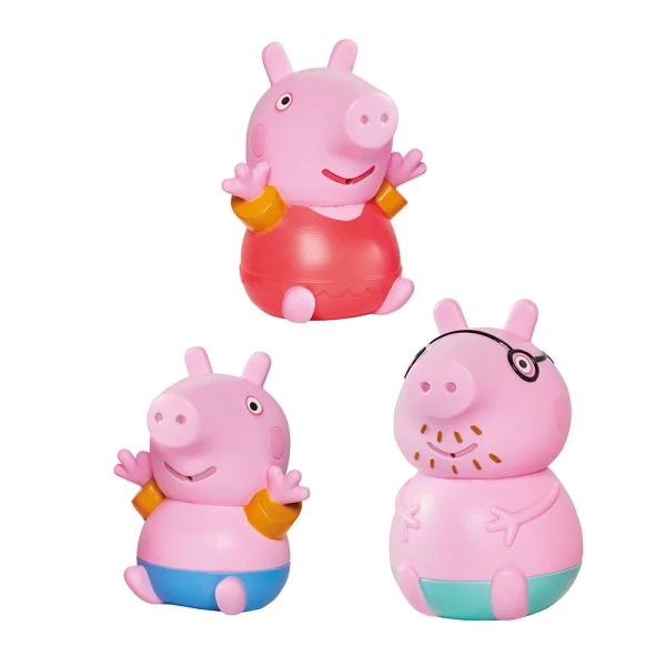 TOMY TOOMIES ΒΡΕΦΙΚΟ ΠΑΙΧΝΙΔΙ ΟΙΚΟΓΕΝΕΙΑ PEPPA PIG SQUIRTERS AS - 2 ΣΧΕΔΙΑ