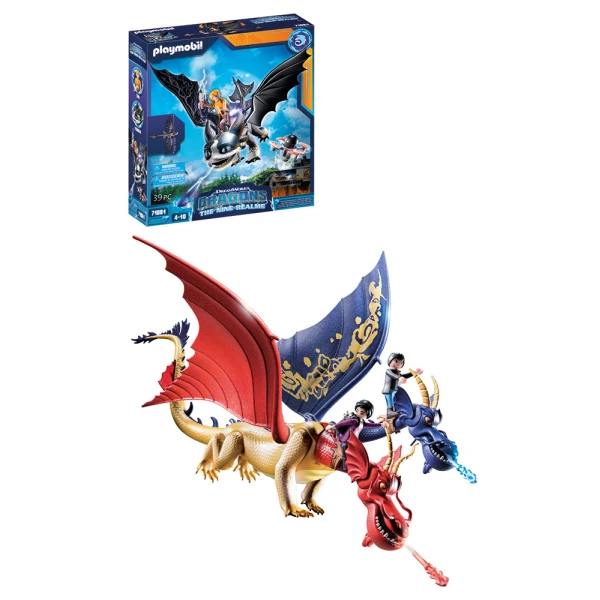 PLAYMOBIL DRAGONS THE NINE REALMS WU & WEI WITH JUN