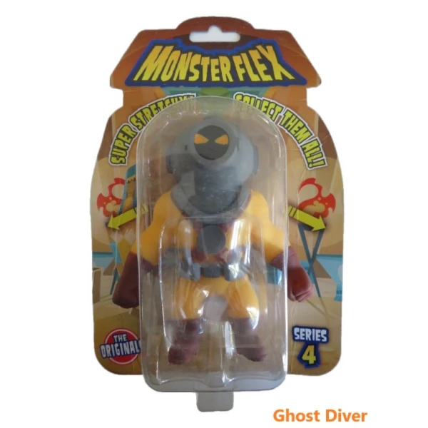 MONSTERFLEX SERIES 4 MONSTER FIGURES - 14 DESIGNS