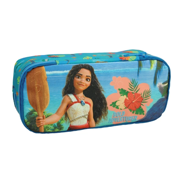 OVAL PENCIL CASE VAIANA WAVE