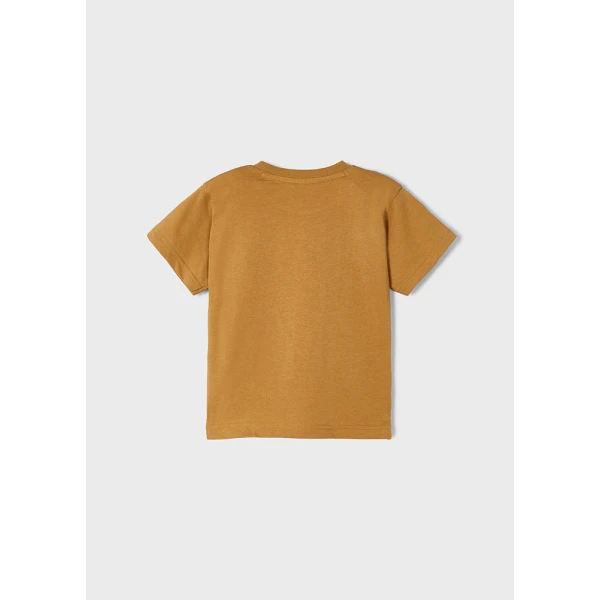 MAYORAL SHORT SLEEVE BLOUSE SUMMER SNACK CAMEL