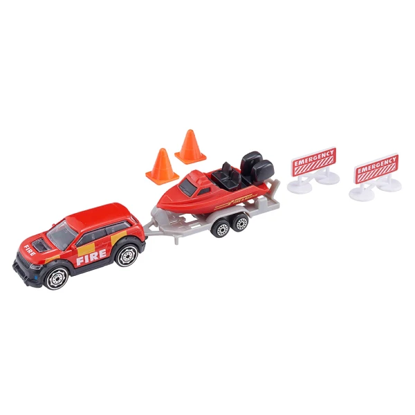 TEAMSTERZ ΣΕΤ ΜΕ ΟΧΗΜΑΤΑ ΔΙΑΣΩΣΗΣ ΘΑΛΑΣΣΗΣ DIE CAST ΜΕ ΑΞΕΣΟΥΑΡ ΓΙΑ 3+ ΧΡΟΝΩΝ