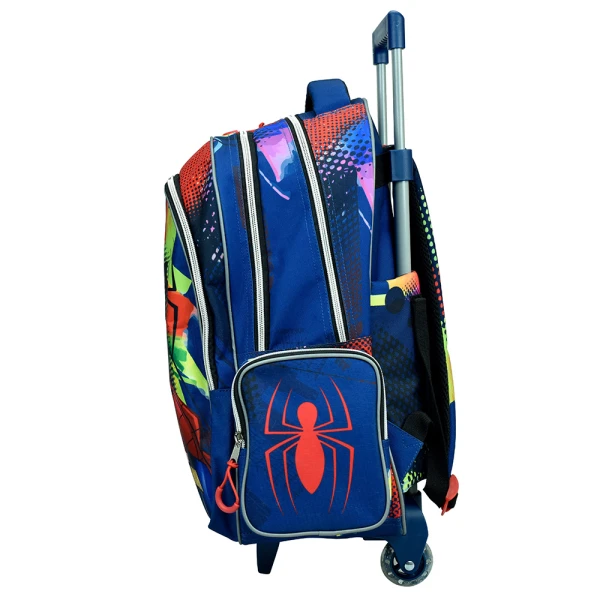 PRIMARY SCHOOL TROLLEY SPIDERMAN SILVER EYES