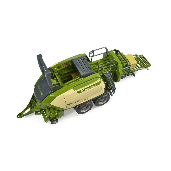 BRUDER KRONE BIG PACK 1290 HDP VC WITH 2 BLOCK HAY BALES