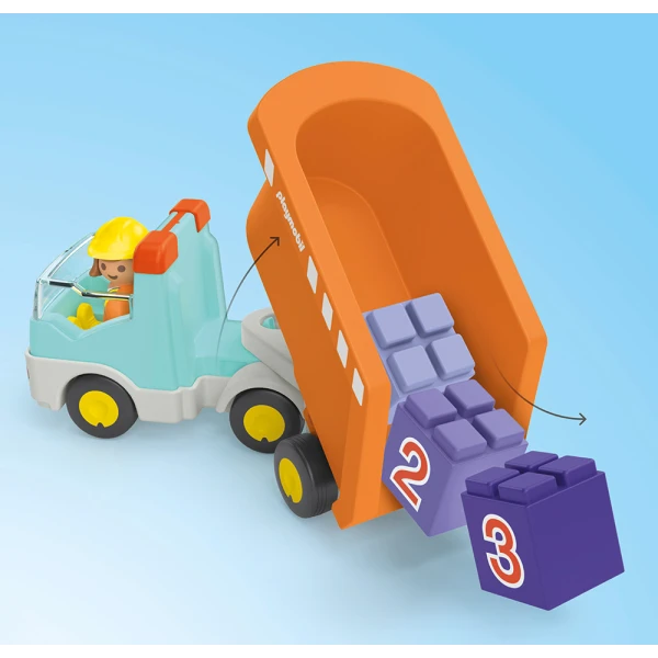 PLAYMOBIL JUNIOR DUMP TRUCK