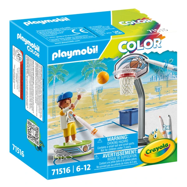 PLAYMOBIL COLOR ΠΡΟΠΟΝΗΣΗ ΜΠΑΣΚΕΤ