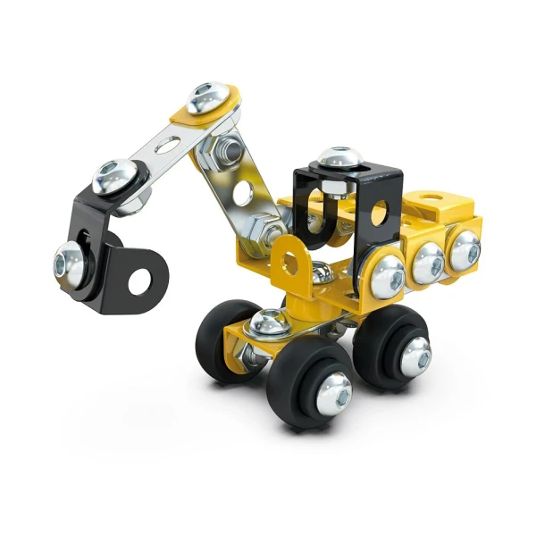 CONSTRUCT IT DIY MINI EXCAVATOR YELLOW 67 pcs