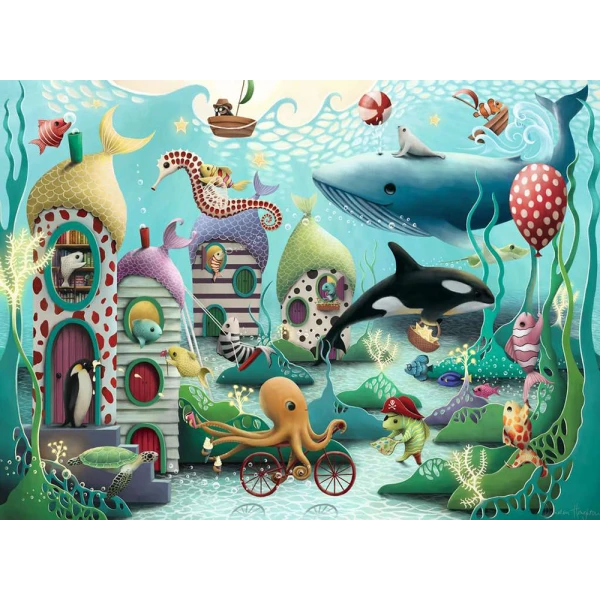 RAVENSBURGER ΠΑΖΛ 100XXL τεμ. ΥΠΟΘΑΛΑΣΣΙΑ ΘΑΥΜΑΤΑ