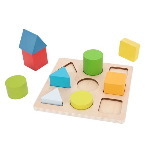 WOODEN WEDGES SHAPES AND COLORS