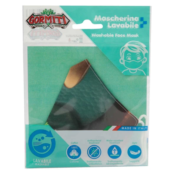 KIDS PROTECTION MASK GORMITI - 4 DESIGNS