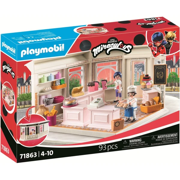 PLAYMOBIL MIRACULOUS ΓΑΛΛΙΚΟ ΖΑΧΑΡΟΠΛΑΣΤΕΙΟ