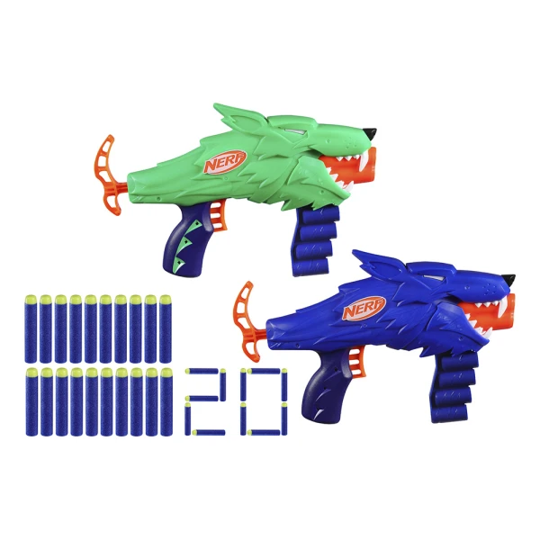 NERF EASY PLAY ΕΚΤΟΞΕΥΤΕΣ WILD WOLFPACK