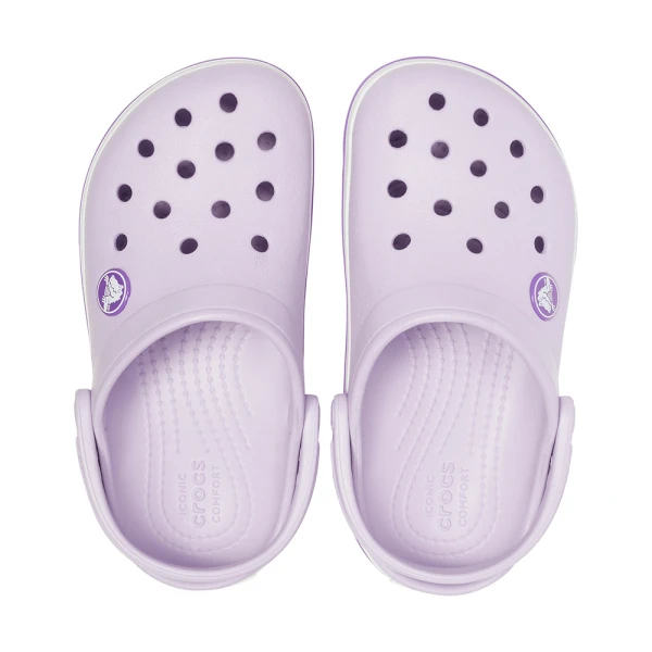 CROCS CROCBAND CLOG K LAVENDER-NEON PURPLE