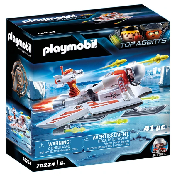 PLAYMOBIL TOP AGENTS SPY TEAM FLYER