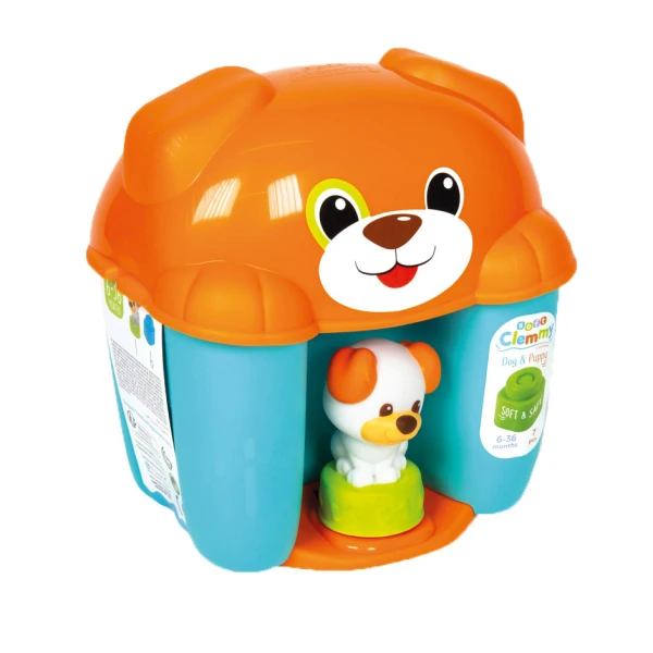 CLEMMY SOFT BUCKET PUPPY 6 BRICKS 