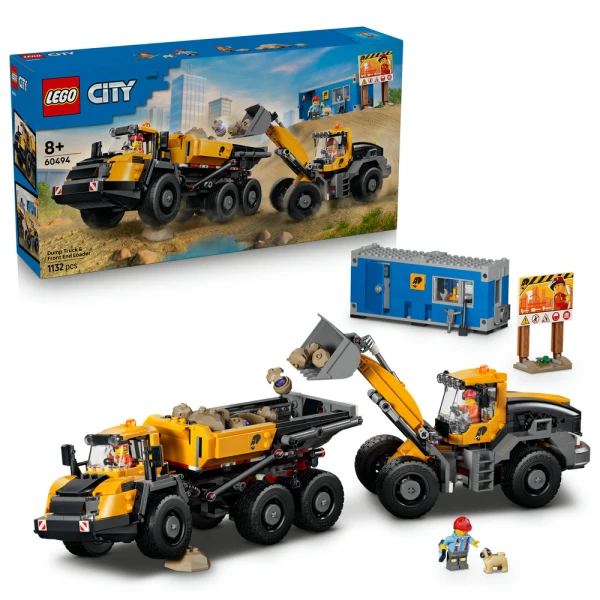LEGO® CITY BIG VEHICLES DUMP TRUCK & FRONT END LOADER