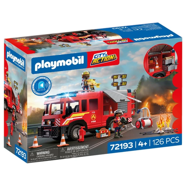 PLAYMOBIL CITY ACTION ΠΥΡΟΣΒΕΣΤΙΚΟ ΟΧΗΜΑ ΔΙΑΣΩΣΗΣ