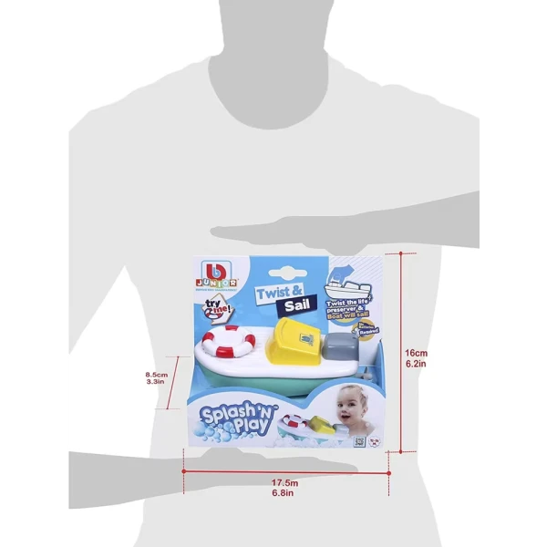 BBURAGO JUNIOR SPLASH N PLAY TWIST & SAIL