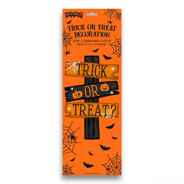 HALLOWEEN ΠΙΝΑΚΙΔΑ 46Χ70 εκ. TRICK OR TREAT