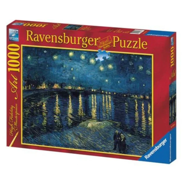 RAVENSBURGER ΠΑΖΛ 1000 τεμ. VAN GOGH ΕΝΑΣΤΡΗ ΝΥΧΤΑ