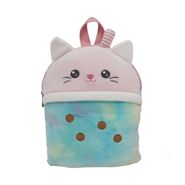 LUNA ΛΟΥΤΡΙΝΗ ΤΣΑΝΤΑ ΠΛΑΤΗΣ 33 εκ SQUISHCUTIES ΓΑΤΟΥΛΑ