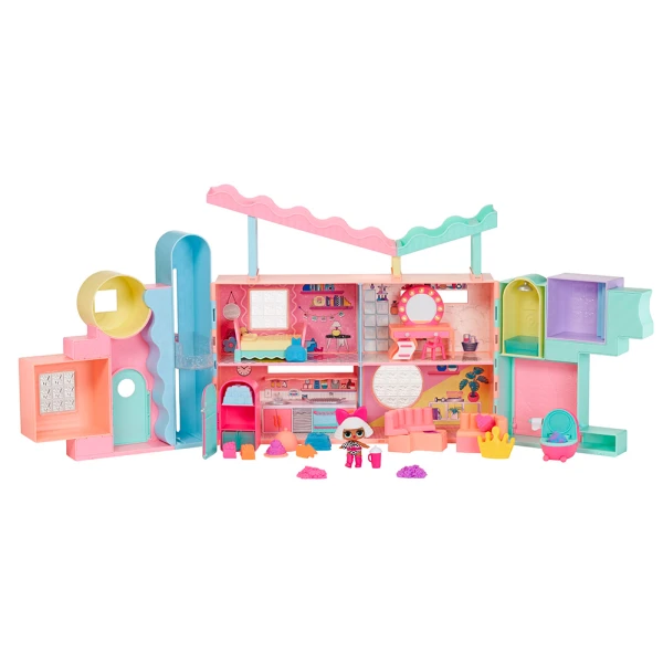 LOL SURPRISE SQUISH SAND MAGIC HOUSE WITH TOT SISTER