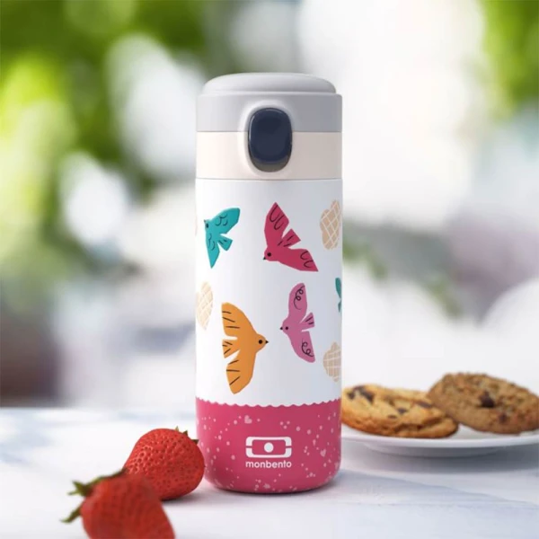 MONBENTO ΜΠΟΥΚΑΛΙ ΘΕΡΜΟΣ 360ml POP BIRDS
