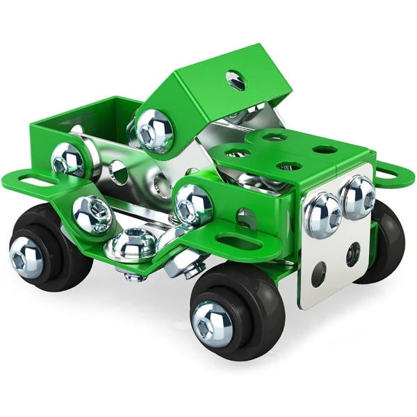 CONSTRUCT IT ΚΑΤΑΣΚΕΥΗ MINI ΑΥΤΟΚΙΝΗΤΟ 4WD OFF-ROADER ΠΡΑΣΙΝΟ 90 τεμ.