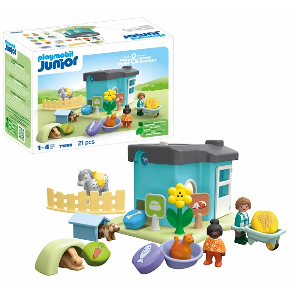 PLAYMOBIL JUNIOR ΞΕΝΩΝΑΣ ΜΙΚΡΩΝ ΖΩΩΝ
