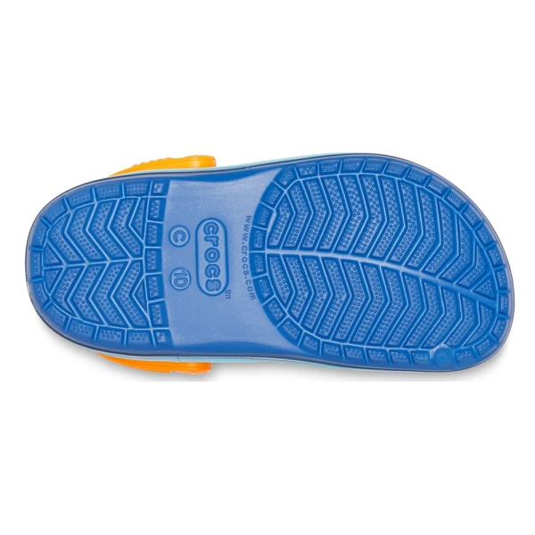 CROCS CROCBAND WAVY BAND CLOG K BLUE JEAN